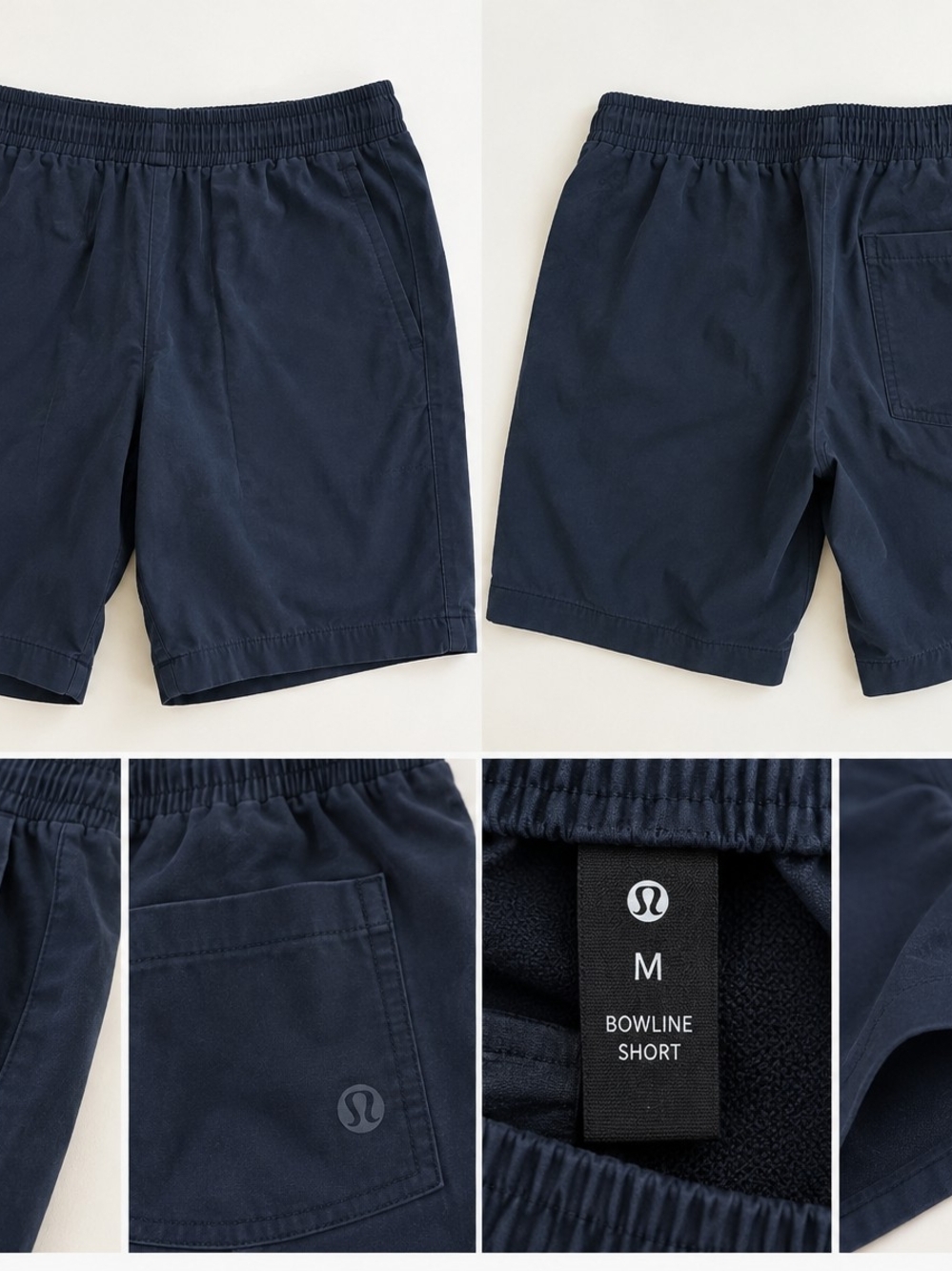 lululemon athletica Men’s Bowline Shorts — Navy